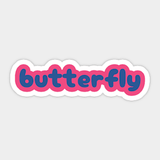 Butterfly Sticker